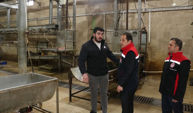 Erzincan'da mezbahalara yakın takip