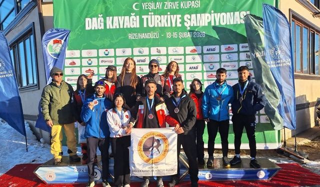 Erzincanlı sporcular Rize’de Fırtınalar Kopardı: Tam 17 Madalya...