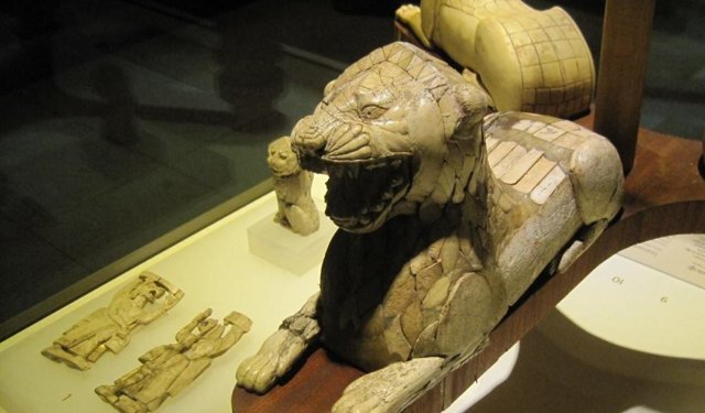 Erzincan Altıntepe bulunan tarihin şaheseri Fildişi Aslan