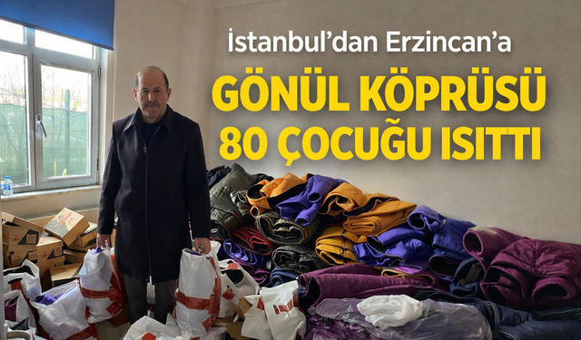 İstanbul’dan Erzincan’a Ramazan öncesi yürek ısıtan yardım