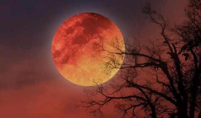 Gökyüzünde "Kanlı Ay" Şöleni Var
