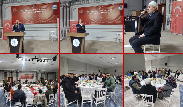 Ramazan’ın ilk sofrası kahramanlara: Erzincan’da vefa gecesi