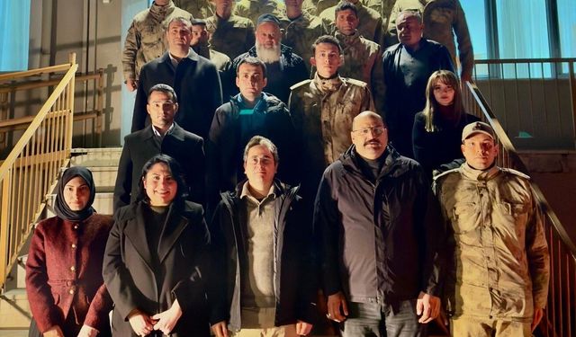 Kemaliye'de Başpınar Jandarma Karakolu’nda Ramazan İftarı