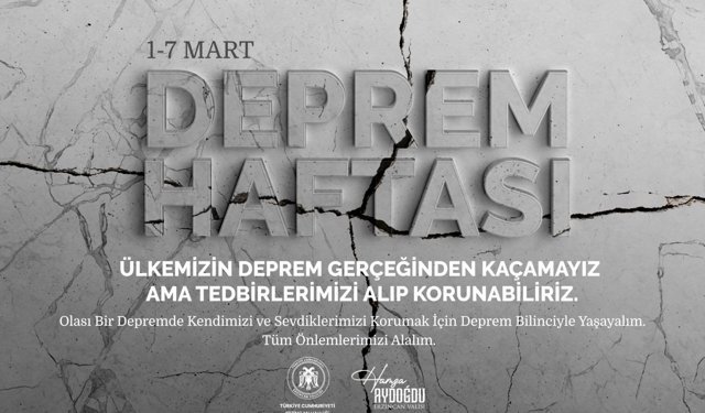 Erzincan İçin Hayati Uyarı: "Depremi Engelleyemeyiz Ama Hazırlanabiliriz!"