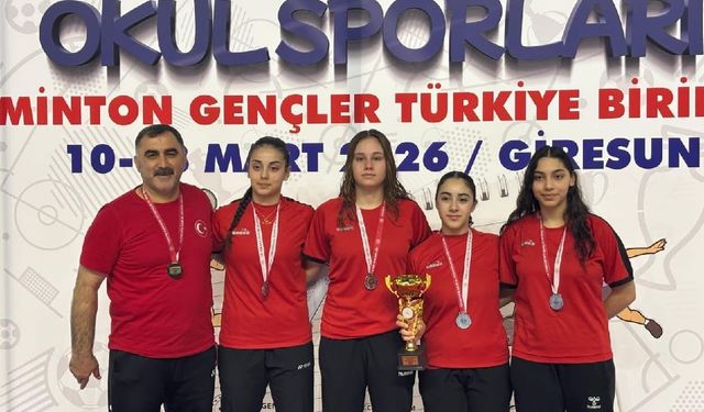 Badminton Türkiye Şampiyonası’nda Erzincan’a Çifte Gurur