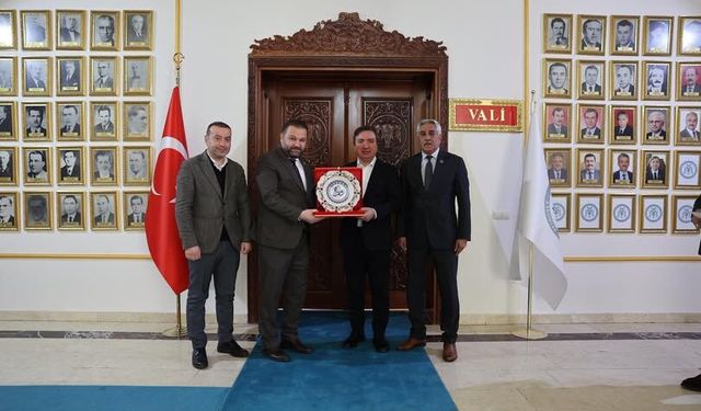 Hakem camiasından Erzincan Valisi Hamza Aydoğdu’ya ziyaret: Sporun gelişimi için ortak mesaj