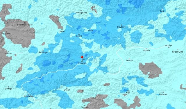 Erzincan’a iki gün "Beyaz" uyarı geldi