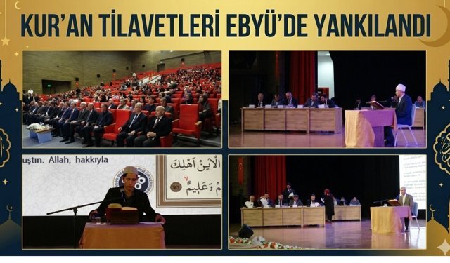 Erzincan’da gönüllere dokunan yarışma: Doğu Anadolu’nun en güzel Kur’an Tilavetleri EBYÜ’de yankılandı