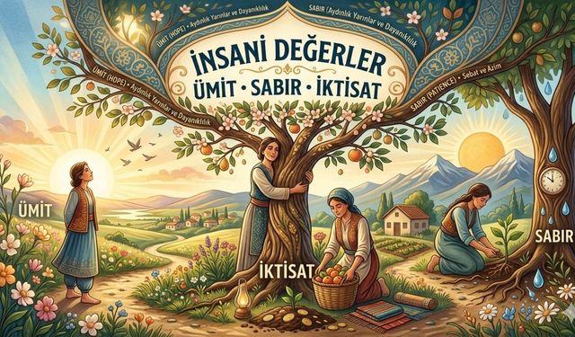 Hayatı anlamlı kılan üç değerli basamak: Ümit, sabır ve iktisat