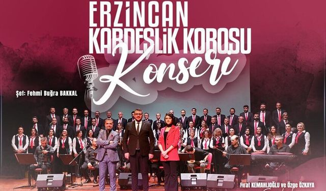 Erzincan'da Kardeşlik Korosu bu sene de sahne alıyor