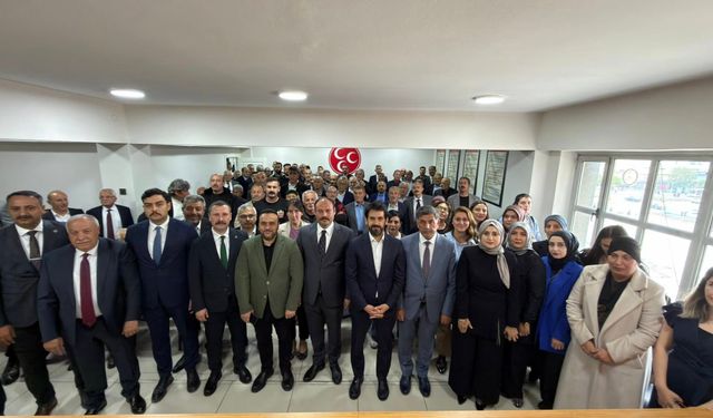 MHP Erzincan’da Bayramlaşma Coşkusu: Teşkilat Tek Yürek Oldu