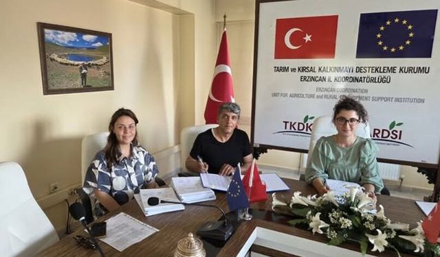 Erzincan'ın İlçesine Dev Süt Sığırcılığı Tesisi Geliyor