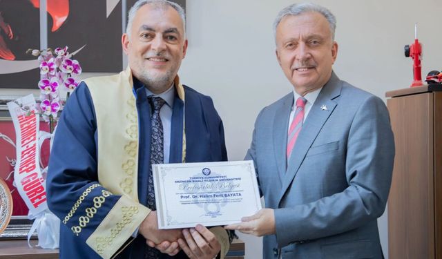Erzincan'da 4 Profesörlük, 5 Doçentlik Verildi...