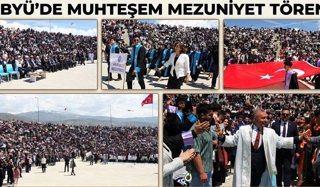 EBYÜ’de Tarihi Gün: 3 bin 154 Genç Geleceğe Kanat Açtı