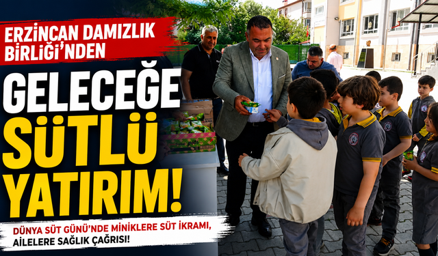 Erzincan Damızlık Birliği’nden Dünya Süt Günü’nde Örnek Organizasyon
