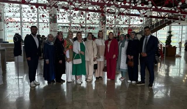 Erzincan'da moda rüzgarları esti...
