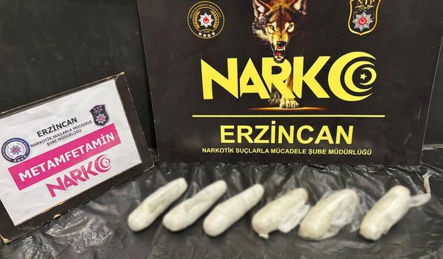 Erzincan'da 565 Gram Metamfetaminle Yakalandılar, Tutuklandılar