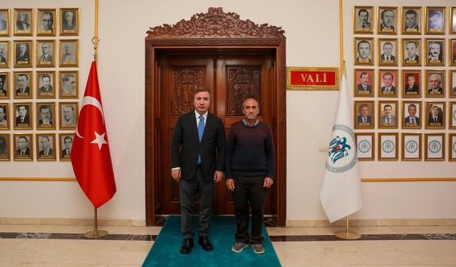 Erzincan’ın Tanınan Esnafından Vali Aydoğdu’ya Nezaket Ziyareti