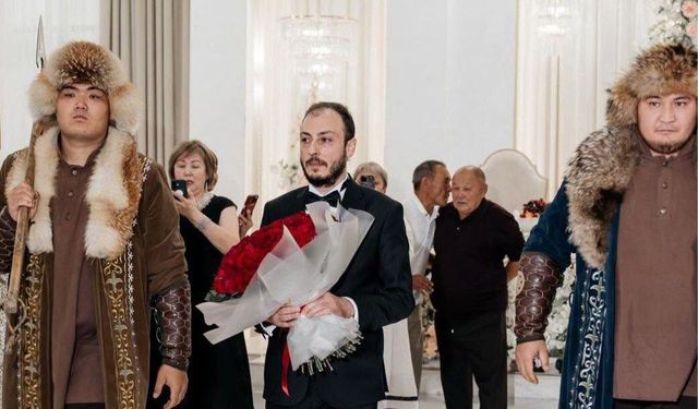 Erzincanlı Aileye Kazak Gelin Unutulmaz Törenle Geldi...