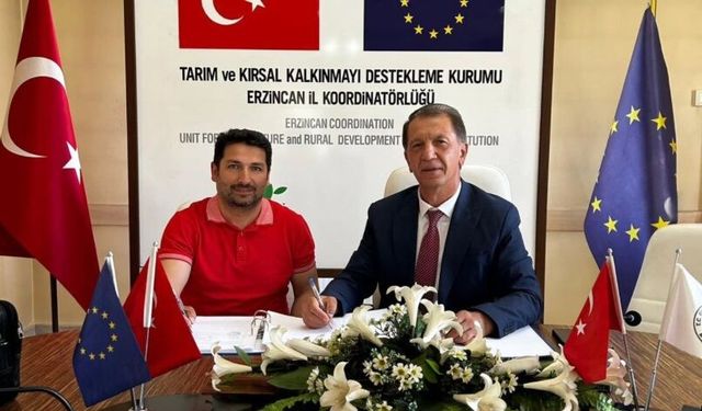 Erzincan’da Üç Büyük Çiftlik Projesi İçin İmzalar Atıldı...