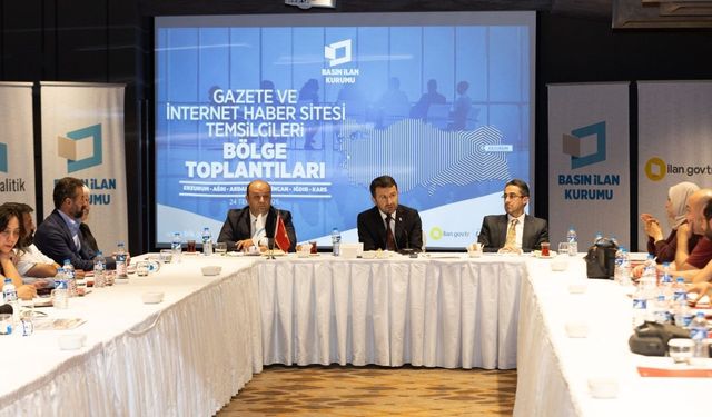 BİK Genel Müdürü Çay’ın, Erzurum’da Bölge Basınıyla Ortak Akıl Buluşması