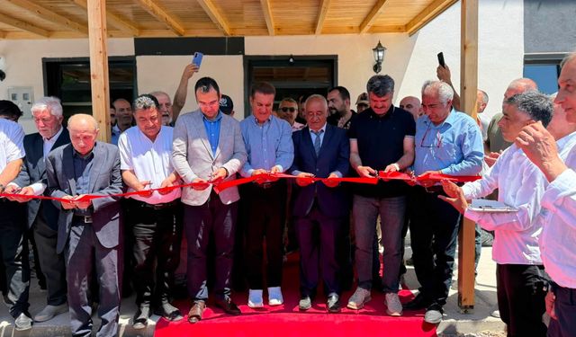 Erzincan Kanlıtaş Köyü'nde Köy Konağı Hizmete Açıldı