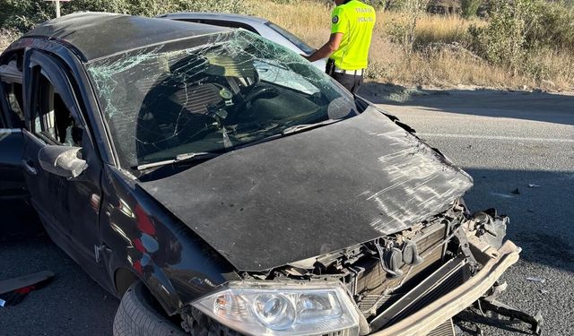 Erzincan'da Korkutan Kaza!