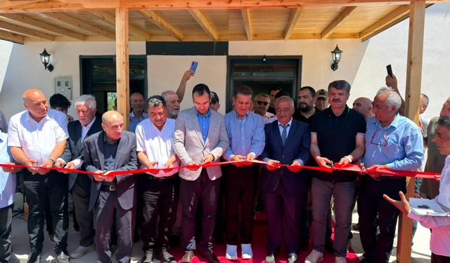 Kanlıtaş Köyü'nün Yeni Buluşma Noktası Hizmete Girdi