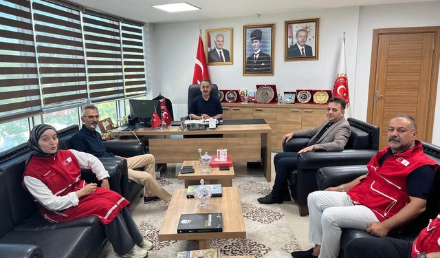 Kızılay Yönetiminden İl Genel Meclisine Ziyaret