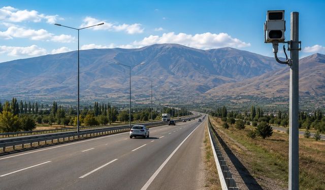 Erzincan'da bu güzergahlarda Ortalama Hız Denetimi Başlıyor