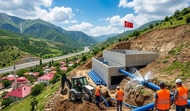 Kaymakamlık Düğmeye Bastı: Refahiye 120 Günde Modern Tesise Kavuşacak