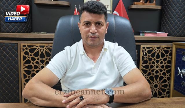 Vahit Erdem Erzincan’da Adaylığını Açıkladı