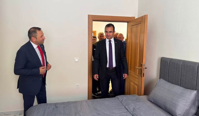 Kaymakam Mehmet Furkan Taşkıran, ilk açılışını gerçekleştirdi...