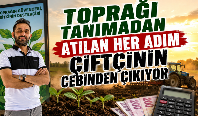 Ziraat Mühendisi Yıldırım: "Toprağı Tanımadan Atılan Her Adım Çiftçinin Cebinden Çıkıyor"