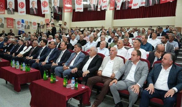 Erzincan’da Başkan Aksun'dan Kongreye Damga Vuran Konuşma