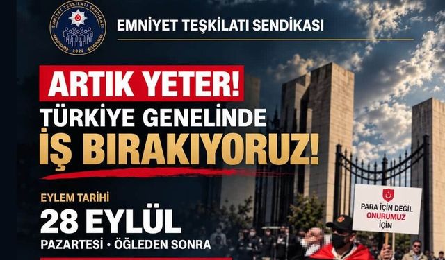 5 günde 7 kişi canına kıydı polisler iş bırakıyor