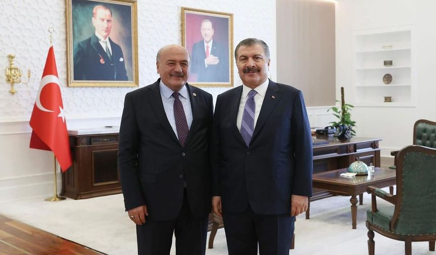 Karaman, 500 yataklı hastanenin taleplerini Bakan'a iletti