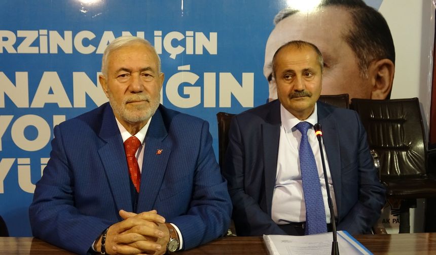 Erzincan'da Ak Parti'de Fikret Keskin aday adayı oldu (Video Haber)