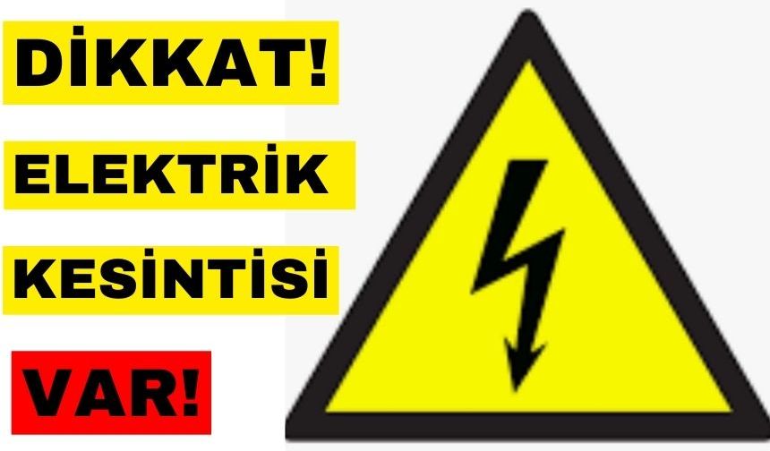 Erzincan’da 3 saat elektrik kesintisi yaşanacak! 03.12.2023 tarihinde! İşte detaylar…