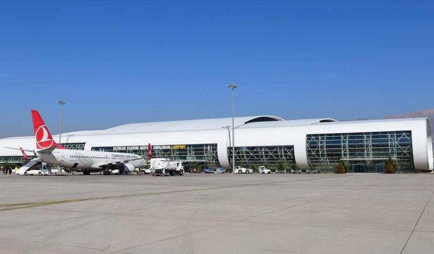 Erzincan’da havayolu trafiği verileri açıklandı