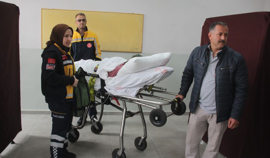 Erzincan’da oy kullanamayacak durumda olanların imdadına sağlık ekipleri yetişecek