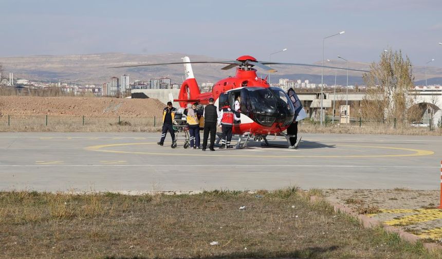Erzincan’da helikopter ambulans donanımları tanıtıldı