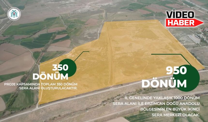 Erzincan’da 700 kişilik istihdam kapısı oluşturulacak