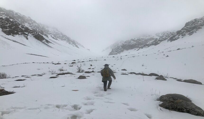 Erzincan’ın yüksek kesimlerinde kar yağışı oldu