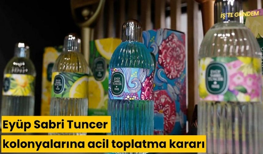 Avrupa Birliği, Eyüp Sabri Tuncer kolonyalarını toplatıyor