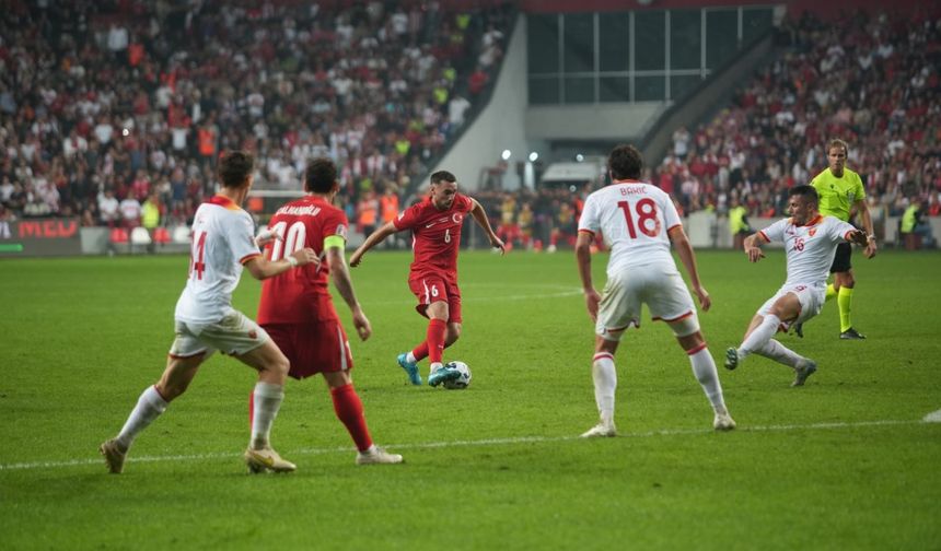 Türkiye, Karadağ'ı 1-0 Mağlup Ederek Puanını 7'ye Yükseltti