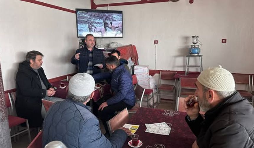 Erzincan Tarım Orman Müdürlüğü Ekipleri Sahada