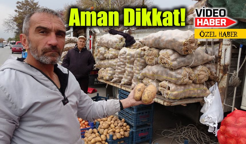 Erzincan’da kışlık patates alacaklar bu yanlışa düşmesin! Paranız hiç olabilir