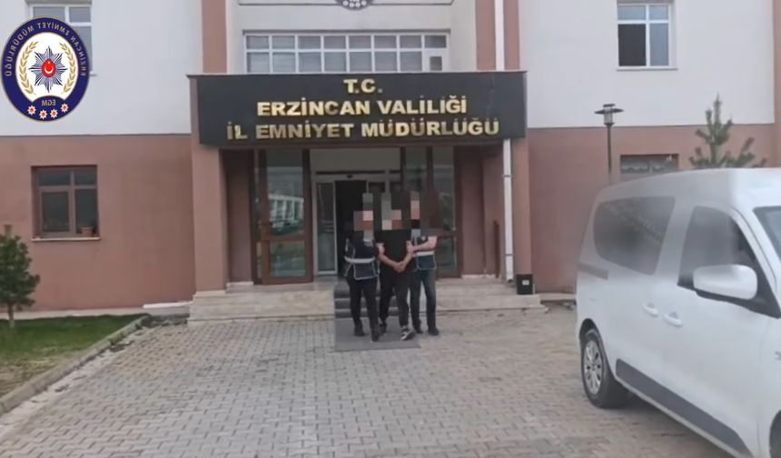 27 gündür firariydi Erzincan Polisine yakalandı...