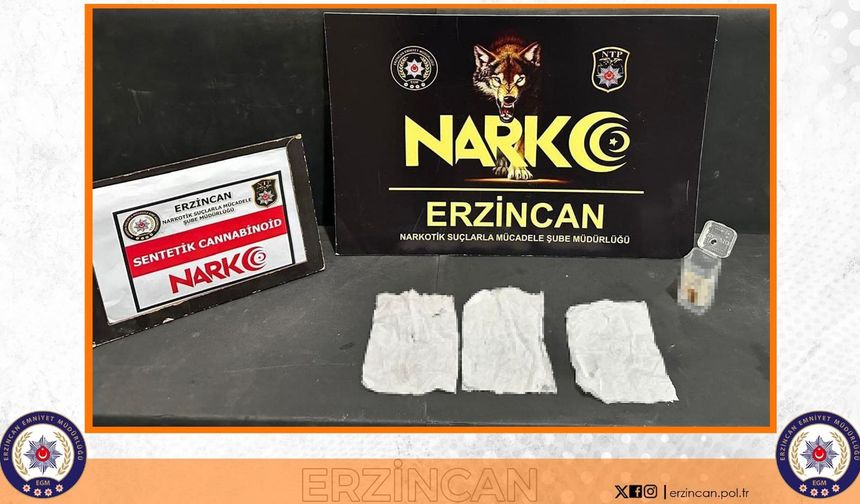 Erzincan'da polisten bonzai operasyonu...